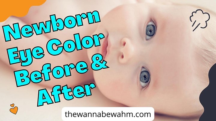 the change of newborn eye color